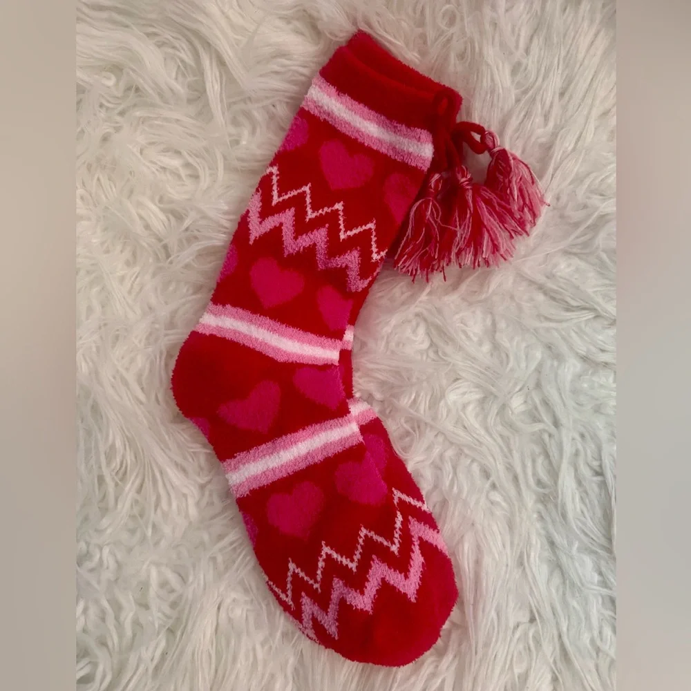 🍓6/$15🍓 Womens Fuzzy Valentines Socks
